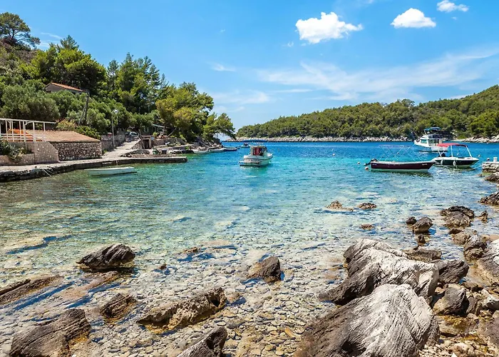 Hébergement de vacances Pet Friendly In With Wifi Blato (Korcula)